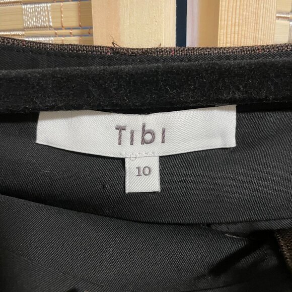 TIBI Virgin Wool Wide Leg Pants Size 10 - Picture 3 of 8